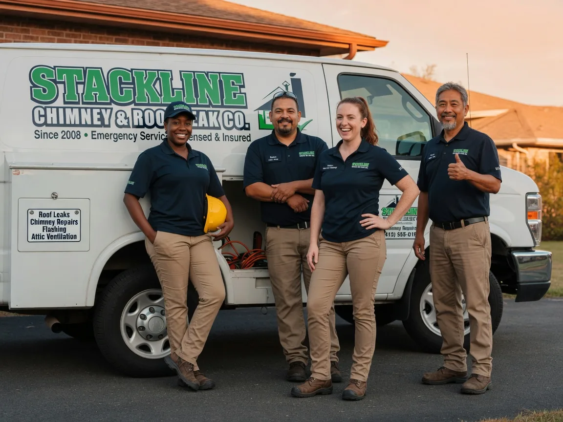 Chimney flashing repair company in Groveport, OH